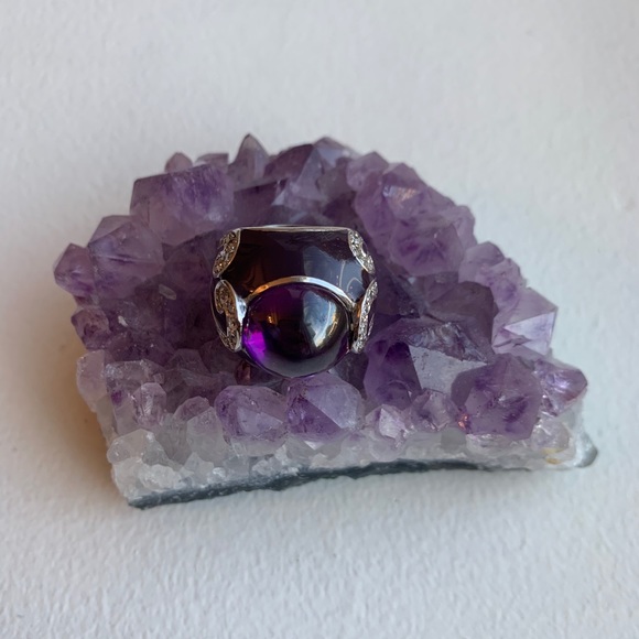 Amethyst Ring, size: 5.5 - Picture 6 of 12